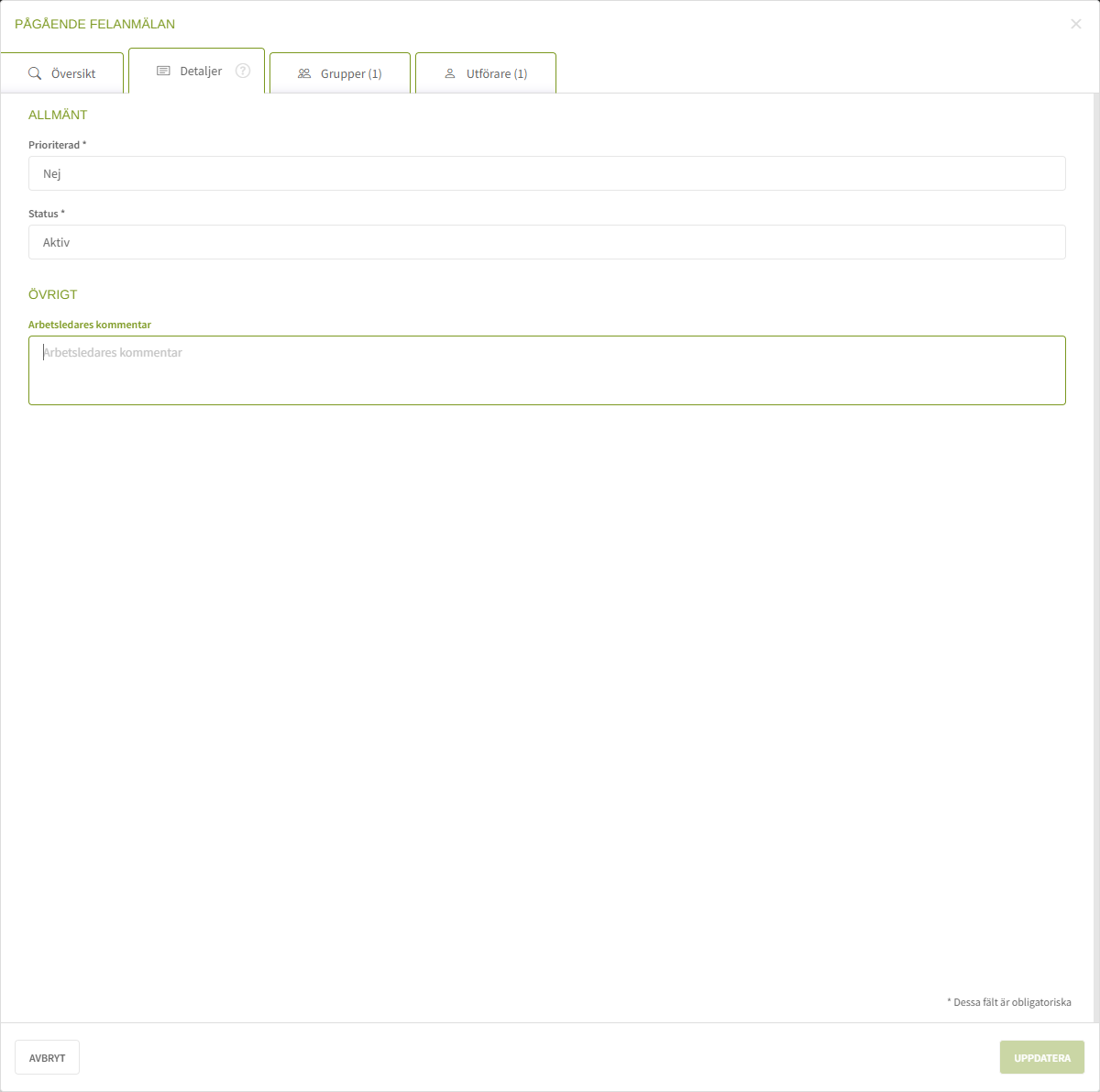 Fig. 3: Formulär